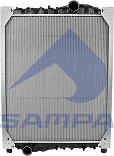 Sampa 026.063 - Радіатор, охолодження двигуна autozip.com.ua