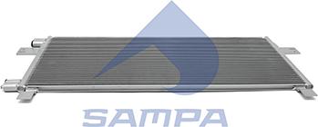 Sampa 026.082 - Конденсатор, кондиціонер autozip.com.ua