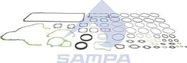 Sampa 020.910 - Комплект прокладок, блок-картер двигуна autozip.com.ua