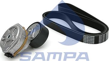 Sampa 020.695 - Поликлиновий ремінний комплект autozip.com.ua