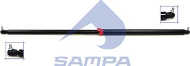 Sampa 020.217 - Газова пружина, капот autozip.com.ua
