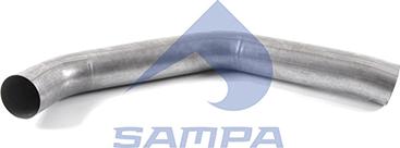 Sampa 021.195 - Труба вихлопного газу autozip.com.ua