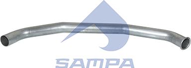 Sampa 021.157 - Труба вихлопного газу autozip.com.ua