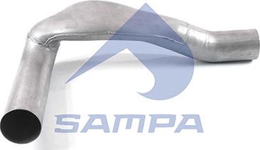 Sampa 021.163 - Труба вихлопного газу autozip.com.ua