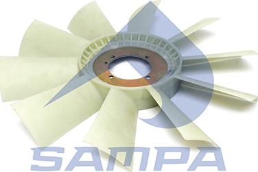 Sampa 021.345 - Вентилятор, охолодження двигуна autozip.com.ua