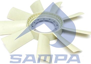Sampa 021.340 - Вентилятор, охолодження двигуна autozip.com.ua