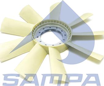Sampa 021.341 - Вентилятор, охолодження двигуна autozip.com.ua