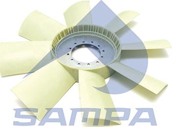 Sampa 021.343 - Вентилятор, охолодження двигуна autozip.com.ua
