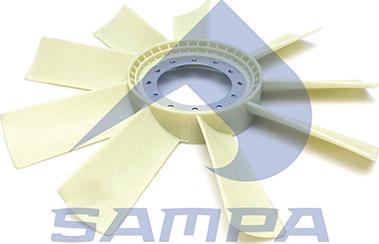 Sampa 021.342 - Вентилятор, охолодження двигуна autozip.com.ua