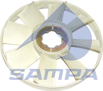 Sampa 021.358 - Вентилятор, охолодження двигуна autozip.com.ua