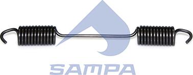 Sampa 021.371 - Пружина, гальмівна колодка autozip.com.ua