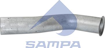 Sampa 021.299 - Труба вихлопного газу autozip.com.ua