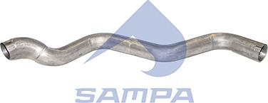 Sampa 021.291 - Труба вихлопного газу autozip.com.ua