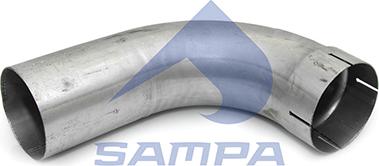 Sampa 021.268 - Труба вихлопного газу autozip.com.ua