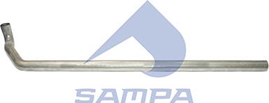 Sampa 021.262 - Труба вихлопного газу autozip.com.ua