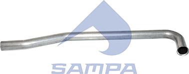 Sampa 021.214 - Труба вихлопного газу autozip.com.ua
