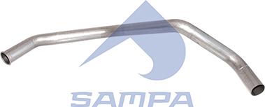 Sampa 021.225 - Труба вихлопного газу autozip.com.ua