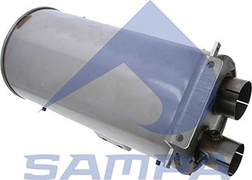 Sampa 023.001 - Середній глушник вихлопних газів autozip.com.ua