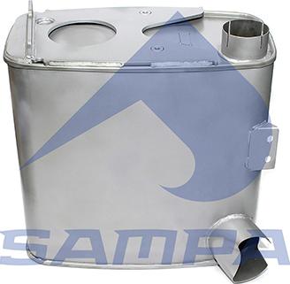 Sampa 022.476 - Глушник вихлопних газів кінцевий autozip.com.ua