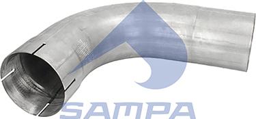 Sampa 027.420 - Труба вихлопного газу autozip.com.ua