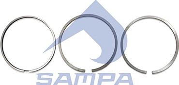 Sampa 027.076 - Комплект поршневих кілець autozip.com.ua