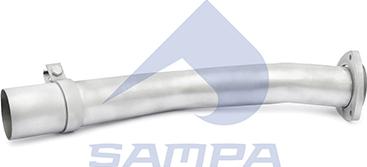 Sampa 027.237 - Труба вихлопного газу autozip.com.ua