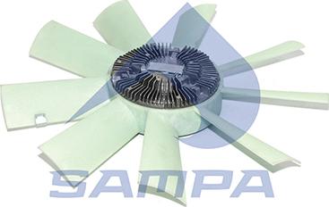 Sampa 079.316 - Вентилятор, охолодження двигуна autozip.com.ua