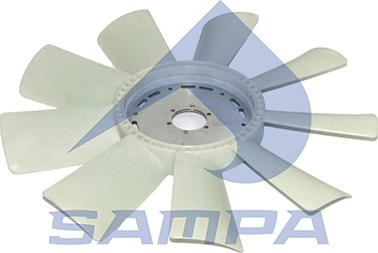 Sampa 079.285 - Вентилятор, охолодження двигуна autozip.com.ua
