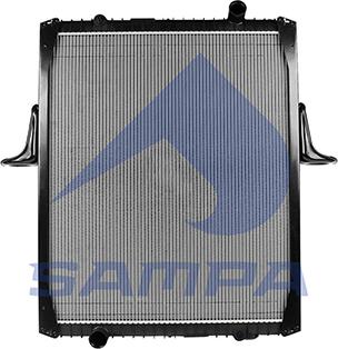 Sampa 076.360 - Радіатор, охолодження двигуна autozip.com.ua