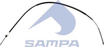 Sampa 076.312 - Трос, гальмівна система autozip.com.ua