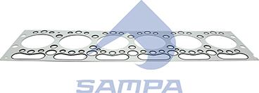 Sampa 076.268 - Прокладка, головка циліндра autozip.com.ua