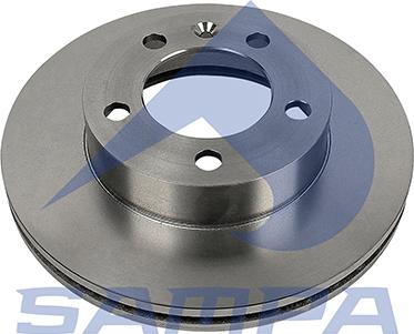 Sampa 076.229 - Гальмівний диск autozip.com.ua