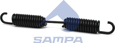 Sampa 070.116 - Пружина, гальмівна колодка autozip.com.ua
