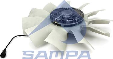 Sampa 078.403 - Вентилятор, охолодження двигуна autozip.com.ua