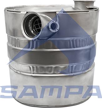 Sampa 078.162 - Середній глушник вихлопних газів autozip.com.ua