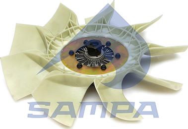 Sampa 078.106 - Вентилятор, охолодження двигуна autozip.com.ua