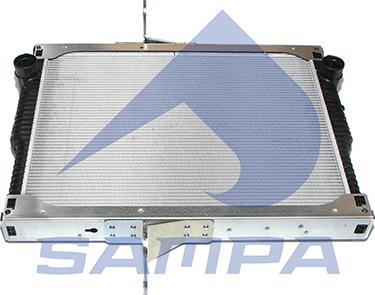 Sampa 078.182 - Радіатор, охолодження двигуна autozip.com.ua