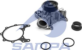 Sampa 078.378 - Водяний насос autozip.com.ua