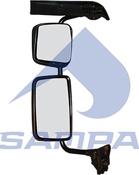 Sampa 077.325 - Зовнішнє дзеркало, кабіна водія autozip.com.ua