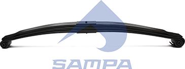 Sampa 14300057 - Багатолистові ресора autozip.com.ua