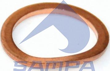 Sampa 105.488 - Ущільнене кільце валу, підшипник маточини колеса autozip.com.ua