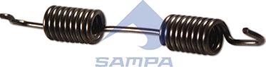 Sampa 100.101 - Пружина, гальмівна колодка autozip.com.ua