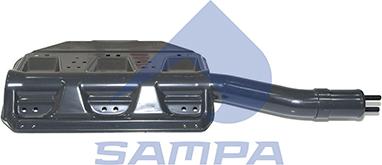 Sampa 1840 0061 - Тримач, бризговик autozip.com.ua