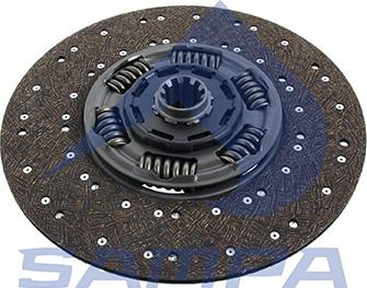 Sampa 209.108 - Диск зчеплення autozip.com.ua