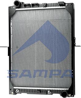 Sampa 201.001 - Радіатор, охолодження двигуна autozip.com.ua