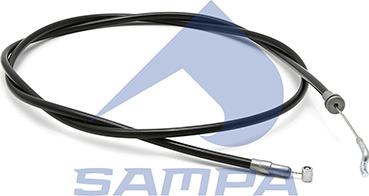 Sampa 208.295 - Тросовий привід, відкидання кришки - ящик для зберігання autozip.com.ua