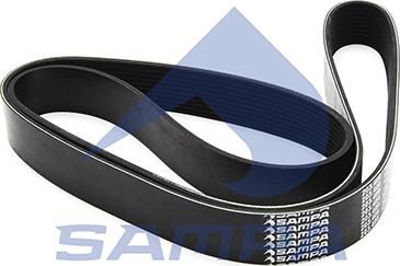 Sampa 203.408 - Поліклиновий ремінь autozip.com.ua