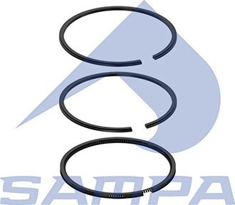 Sampa 202.416 - Комплект поршневих кілець, компресор autozip.com.ua