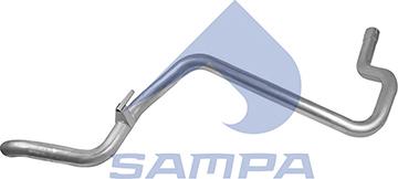Sampa 207.125 - Труба вихлопного газу autozip.com.ua