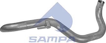 Sampa 210.044 - Труба вихлопного газу autozip.com.ua